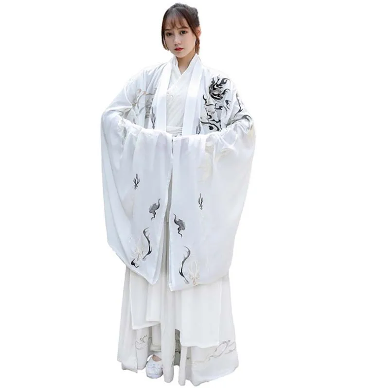 Muži/Ženy Hanfu Staroveké Čínske Tradičné Oblečenie Oblečenie pre Dospelých Halloween Cosplay Kostým Maškarný Pre Páry Plus Veľkosť 5XL