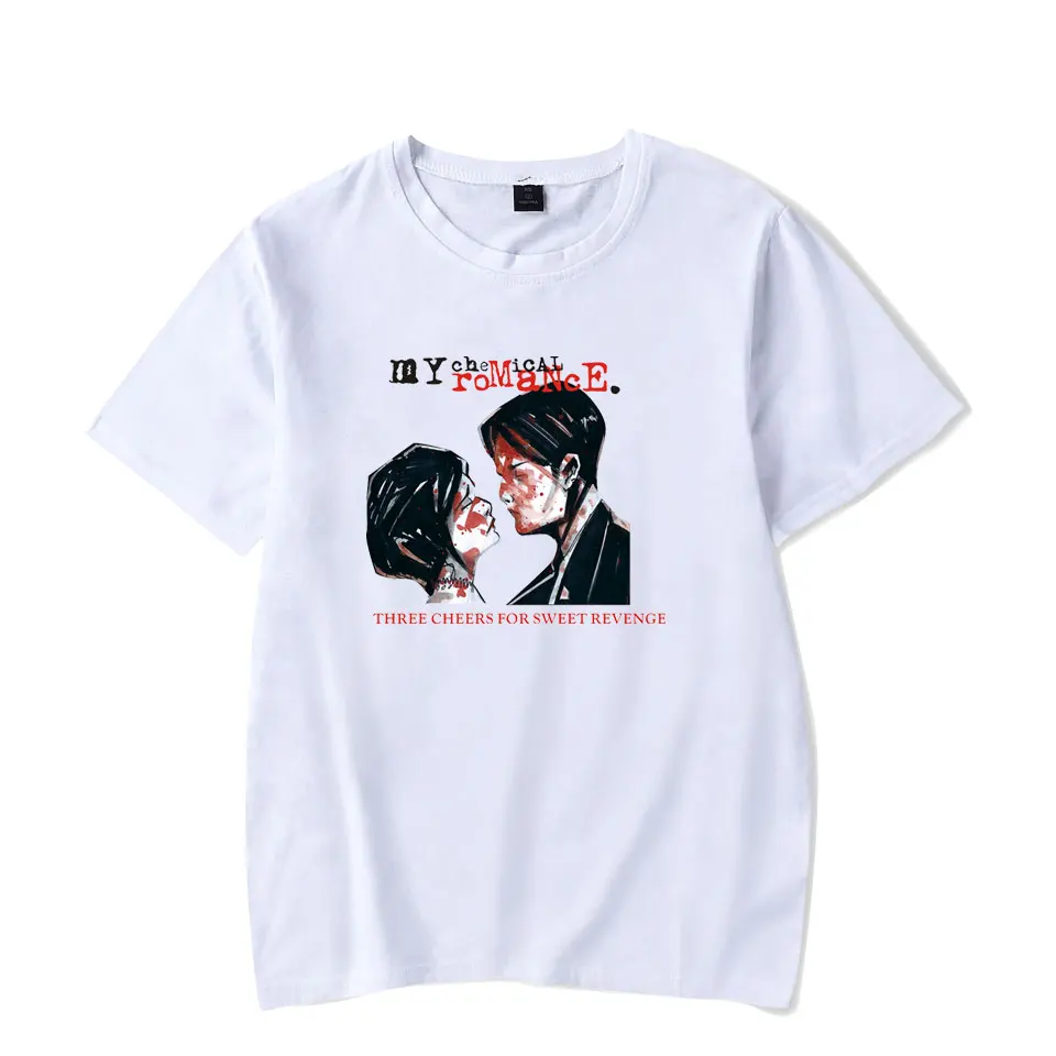 My Chemical Romance T-shirts Cool Módne letné t-shirts muži ženy t košele bežné unisex tričko tričko krátky rukáv t-shirt topy