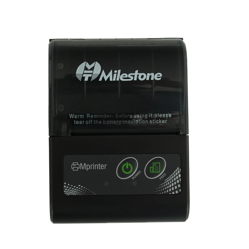 Míľnik Tepelná Tlačiareň Bezdrôtový Prijatia zákona 58MM Mini Bluetooth Tlačiareň, Prenosný Stroj pre Windows Android IOS MHT-P10