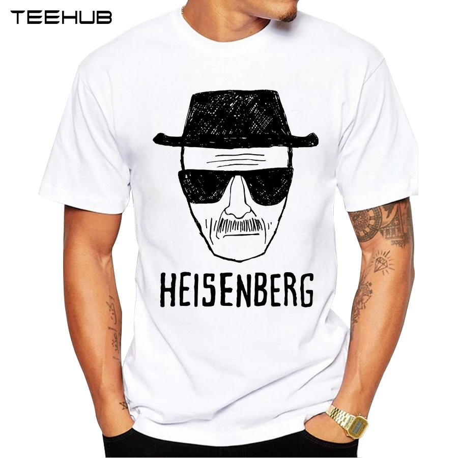 Móda Heisenberg Vytlačené t Tričko Krátky Rukáv O-Krku Topy Legrační Zviera Tee Nových Prírastkov Breaking Bad Muži T-Shirt