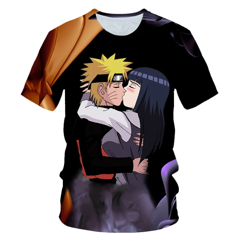 Móda Japonské Anime Naruto Vytlačené Deti T-shirts Deti Móda Lete O-Krku Tees Chlapci/Dievčatá Mäkké Topy Detské Oblečenie