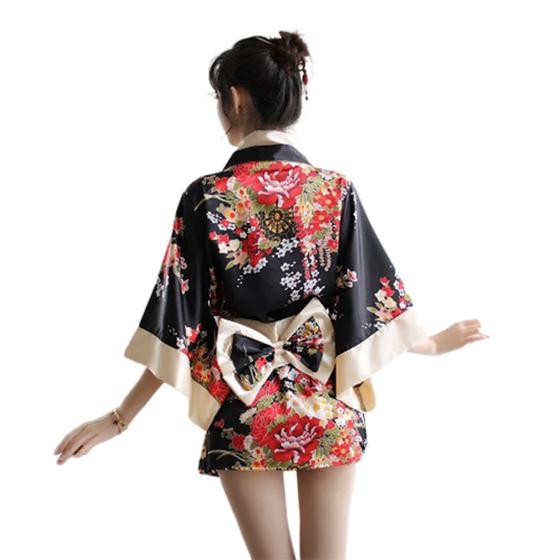 Móda Japonské Kimono Sexy Cosplay Šaty Pre Ženy Tradičnom Štýle Župan Yukata Kostýmy Pyžamo Mäkké, Hodvábne Pás Veľkoobchod