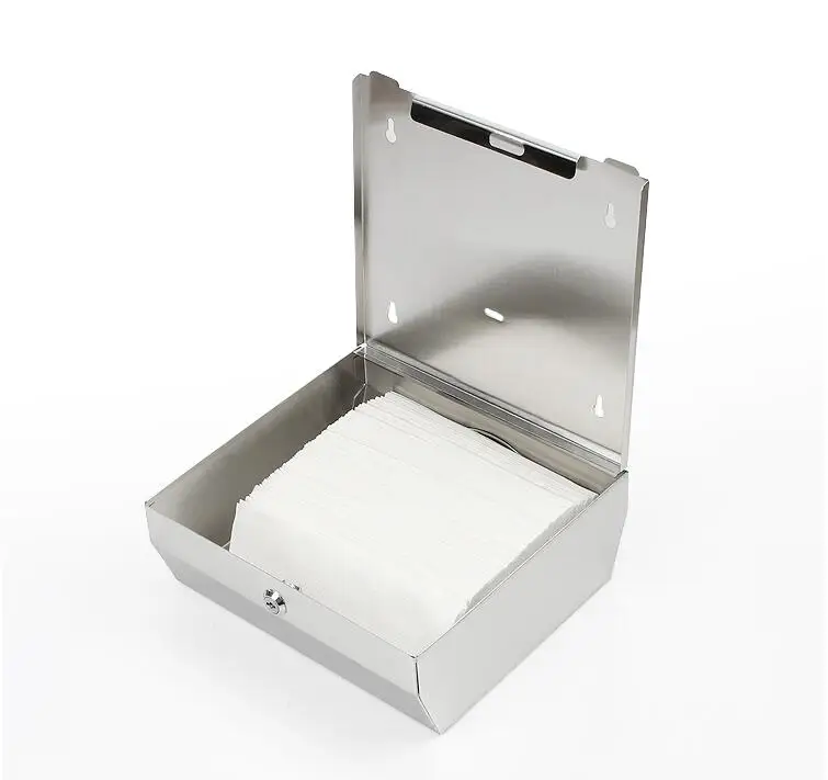 Móda nehrdzavejúcej ocele kúpeľňa papierové krabice vrták alebo non-vŕtačka vybrali zlatým kúpeľňových doplnkov