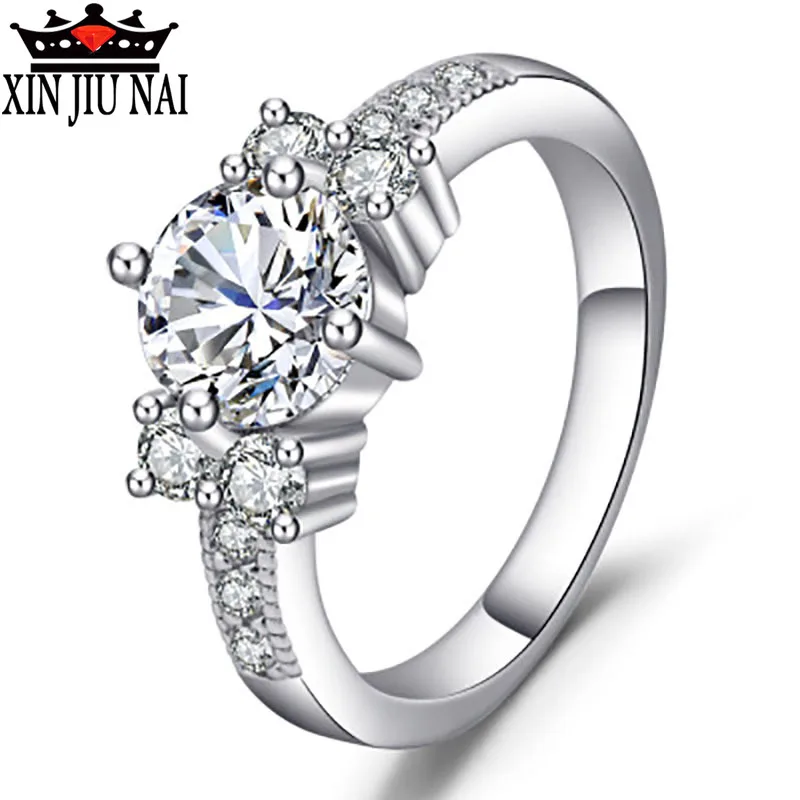 Módne, luxusné, nádherné vložkou vysokej kvality AAA zirkón CZ Lady Krúžok Strany Šperky, Elegantný dámsky zásnubný prsteň Festivalu