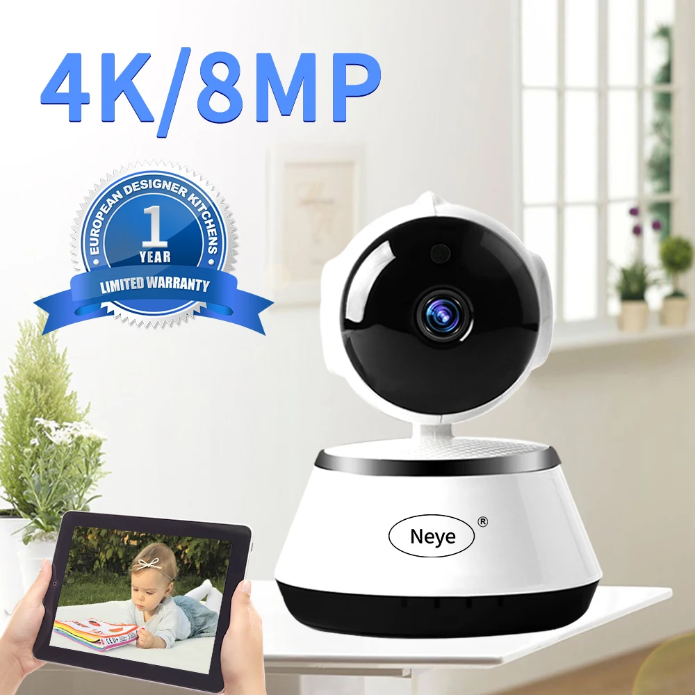 N_eye 8mp 1080P HD Cloud Bezdrôtové IP Kamery Inteligentné Auto Sledovania Ľudskej Home Security Dohľadu CCTV Siete Wifi Kamera