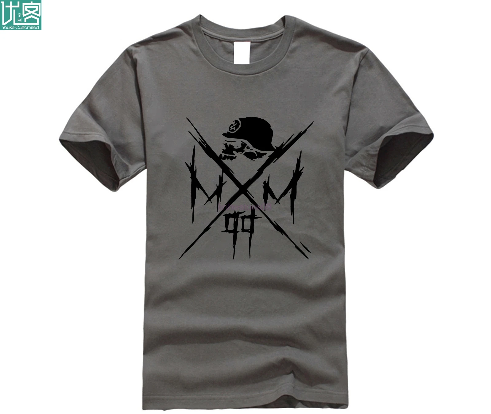 Najnovšie Módne O-Krku Krátky Rukáv pánske Metal Mulisha Klobúky v Pohode, Logo Dizajn, Grafický T-shirts homme