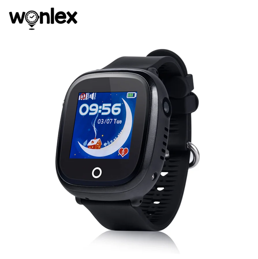 Najnovšie Wonlex GW400X-Wifi Vodotesný IP67 GSM Deti Smart GPS Hodinky s Kamerou Pre Bezpečnosť s LBS/GPS Polohy Dieťa Hodinky