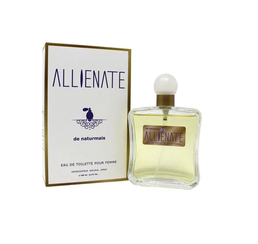 NATURMAIS ženy Allienate Parfum 100 ml. S prírodnými vaporizer, vyrobené s alkoholom prírodného pôvodu