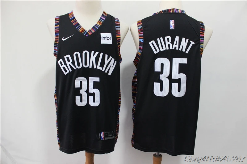 NBA Brooklyn Sietí #7 Kevin Durant pánske Basketbal Jersey #11 Kyrie Irving Swingman Dresy 35 #72 Potent Basketbalové Dresy