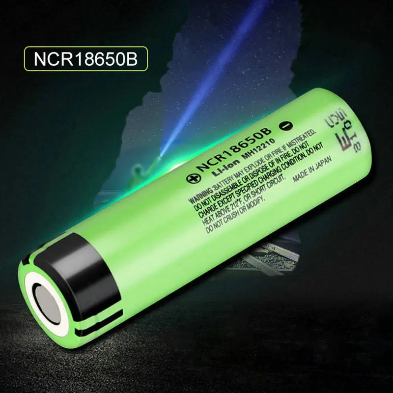 NCR18650B Nabíjateľná batéria 3,7 V 3400mAh Li-ion 18650 Batérie pre Baterku Svetlometu Powerbank Náradie Batérie