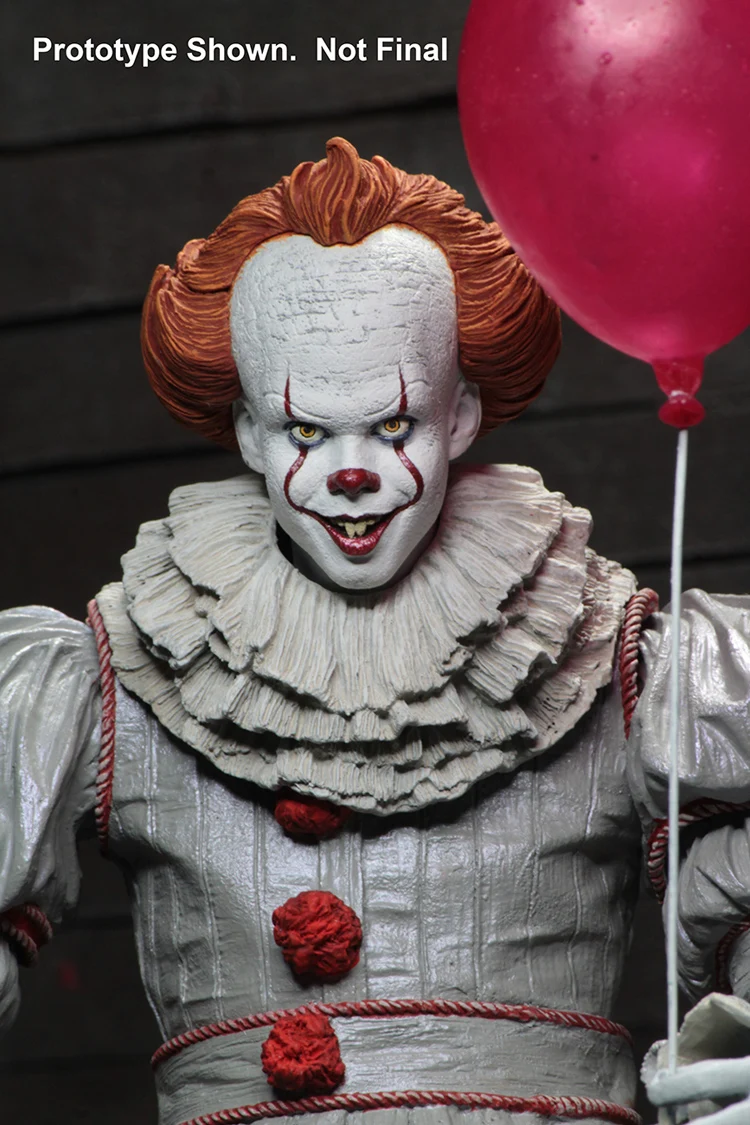 Neca 2017 VER Pôvodné Stephen King je To Pennywise Joker klaun Desivý Tvár Horor Akcie Obrázok Hračky, Bábiky 18 cm