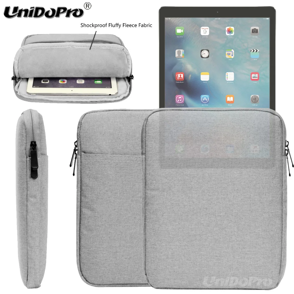 Nepremokavé Tablet Sleeve Case for iPad Pro 11 10.5 ; pre iPad Letecká 4 /iPad 2 3 4 ; pre iPad 2018 9.7 palca Vrecko na Zips, Taška Kryt