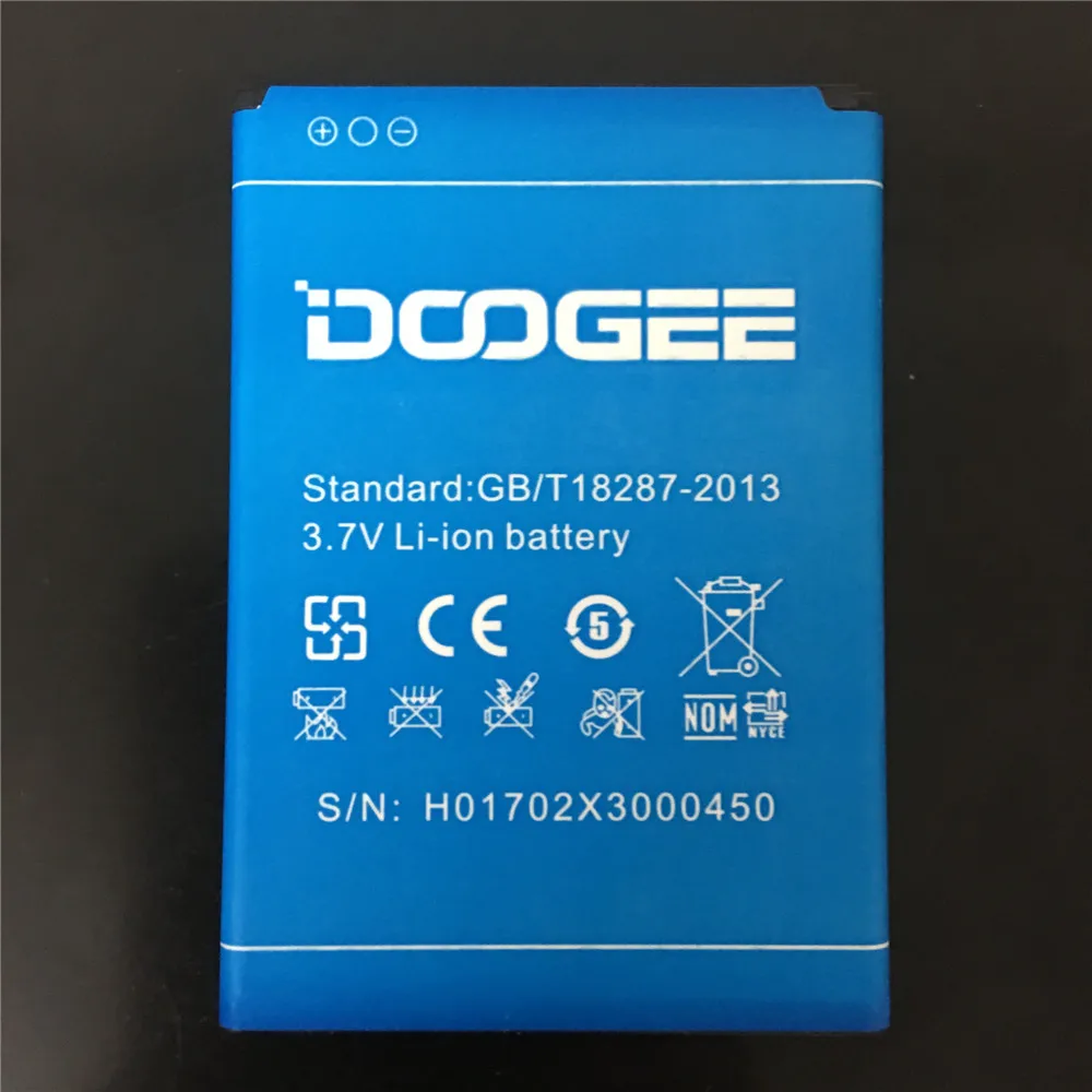 NEW Vysoká Kvalita 1800mAh Li-ion Náhradné Batérie pre DOOGEE X3 Smartphone +Kódu Sledovania
