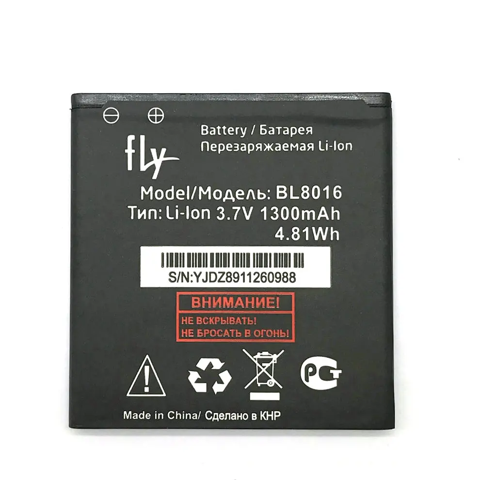 New Vysoká Kvalita BL8016 1300mAh Batérie Pre Lietať BL8016 Batéria Bateria na Sklade