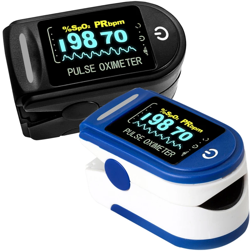 Non-Kontakt INFRAČERVENÝ Teplomer Rýchle meranie Svetla a prenosné Prsta zdravotníckych zariadení SpO2 PR monitorovanie oximeter