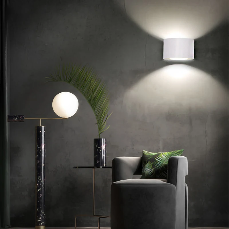 Nordic Tvorivosti LED nástenné svietidlo okrúhle Svetlo luxusné vnútorné spálňa posteli obývacia izba osvetlenie sconces chodby, schody zariadenie