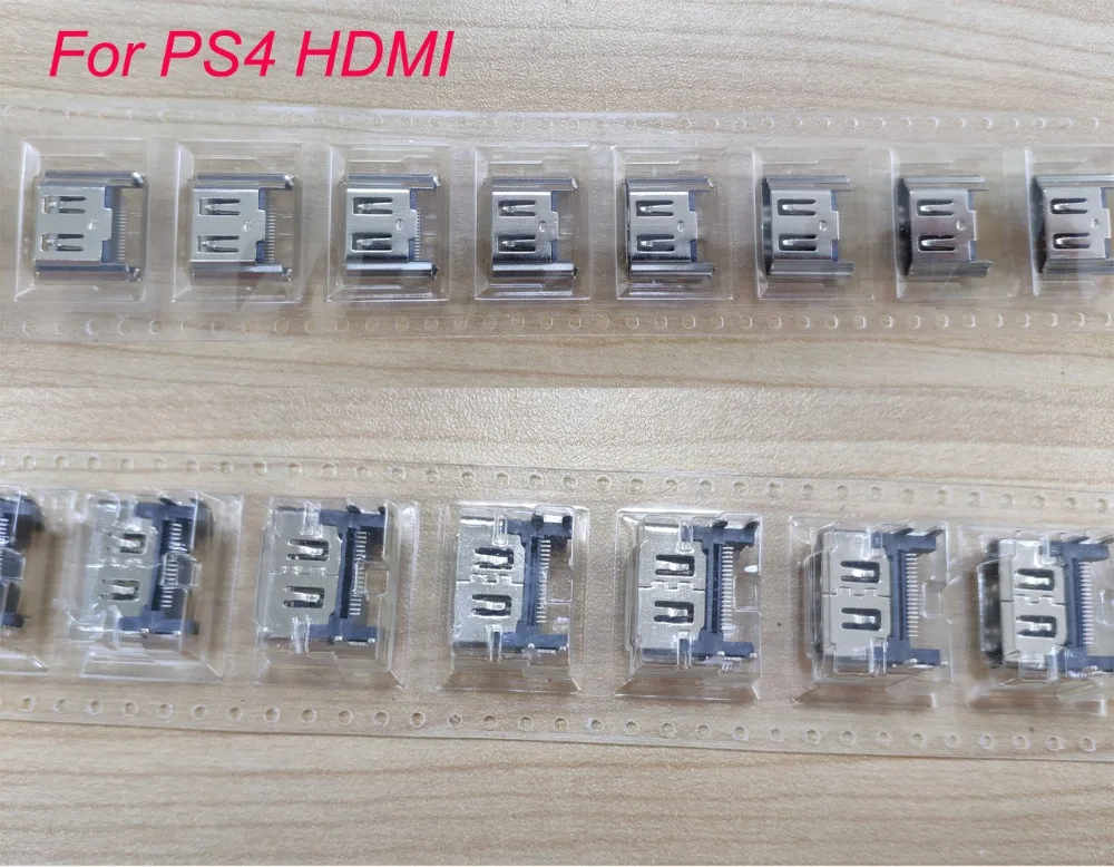 Nová pre Playstation 4 PS4 Tuku HDMI Port Zásuvka Rozhrania Konektor Náhradné Diely 50pcs/veľa
