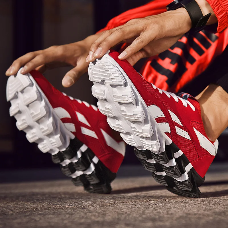 Nová Priedušná Šport Vychádzkové Topánky pre Mužov Plus Veľkosť Bežecké Tenisky Mužov Školiteľov Jar Leto Športové Topánky Lacné Footwears