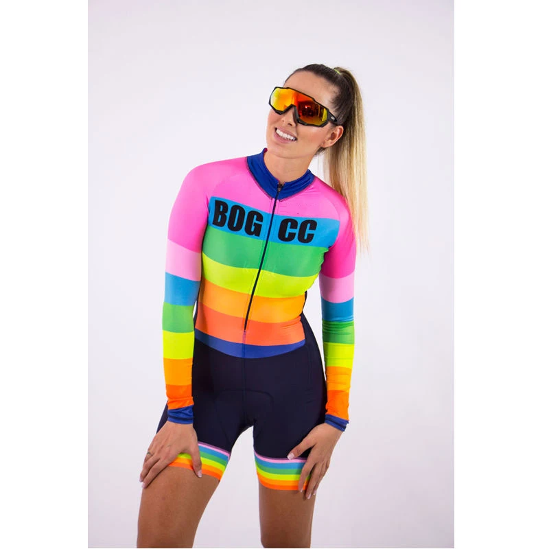 Nové 2020 Pro Team Triatlon Vyhovovali Žien Black Cyklistika Dres Skinsuit Jumpsuit Maillot Cyklistické Ropa Ciclismo Nastaviť Ružový Gél Pad