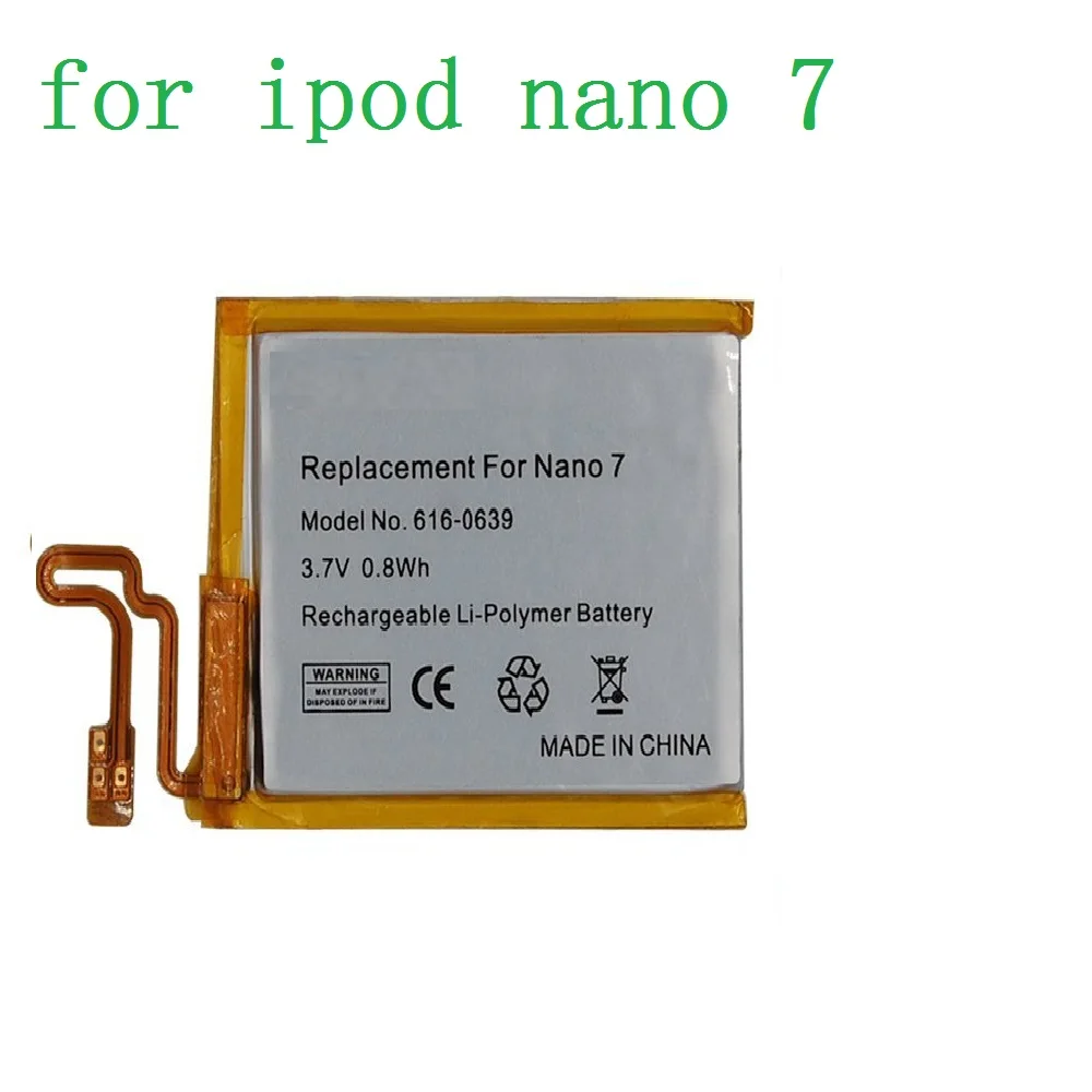 Nové 3,7 V Li-ion Batérie Náhradné 330mAh pre iPod Nano 7 7. Gen Bezplatné Nástroje s
