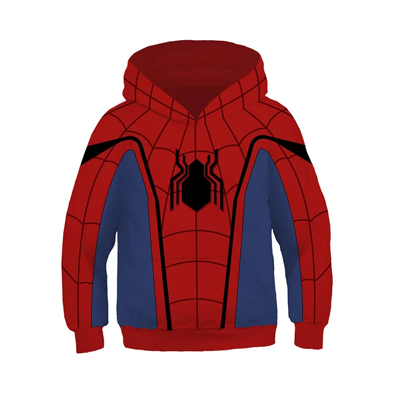 Nové 3d Tlač Sveter s Kapucňou, Cosplay Spider Chlapec Sherif Woody Buzz Lightyear Bunda S Klobúk Dieťaťa Halloween Zdobiť