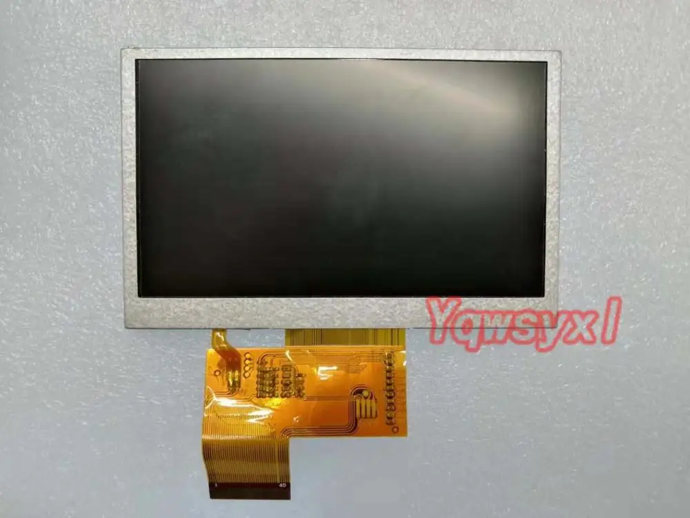 Nové 4.3 palcový 40 pinTFT LCD XXWY43001A GL043024-1 043056B0-40 HD430B0-24 GL04303600-40 GL043056B0-40 ZNL043T702-P40 480(RGB)*272