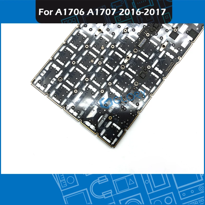 Nové A1706 A1707 KR kórejská Náhradná Klávesnica Pre Macbook Pro Retina 13