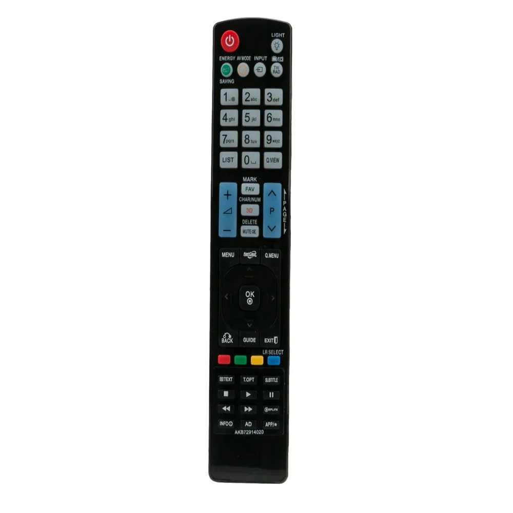 Nové AKB72914020 Diaľkové Ovládanie vhodné pre LG TV 42lx6500 47lx6500 55LW575S 47lw575s 47LX9500 47le5400