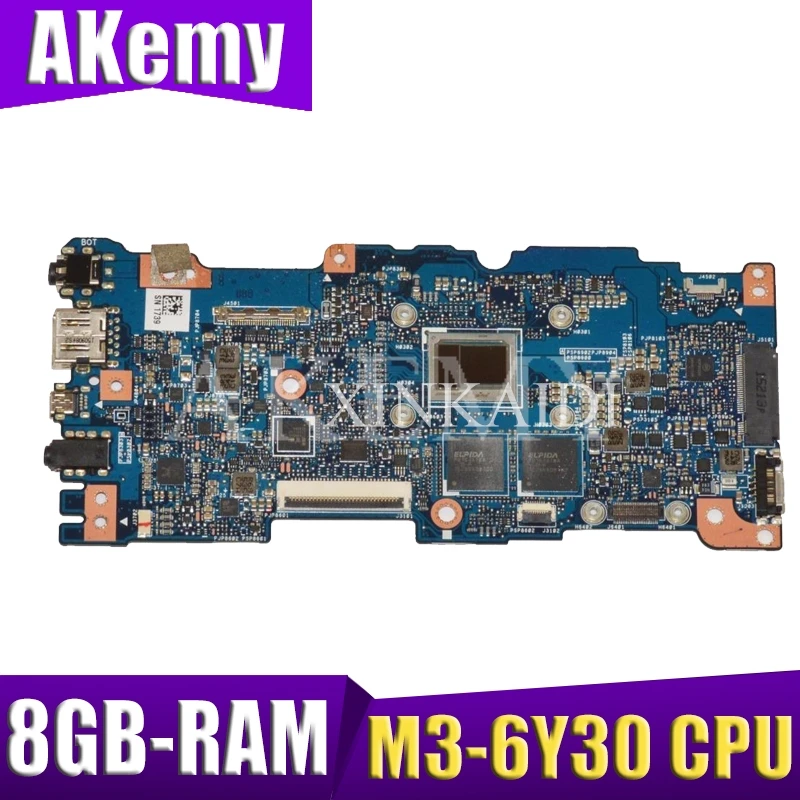 Nové!Akemy UX305CA doske REV 2.0 Pre ASUS UX305C UX305CA U305C Zenbook doske Testované OK M3-6Y30 CPU 8GB-RAM