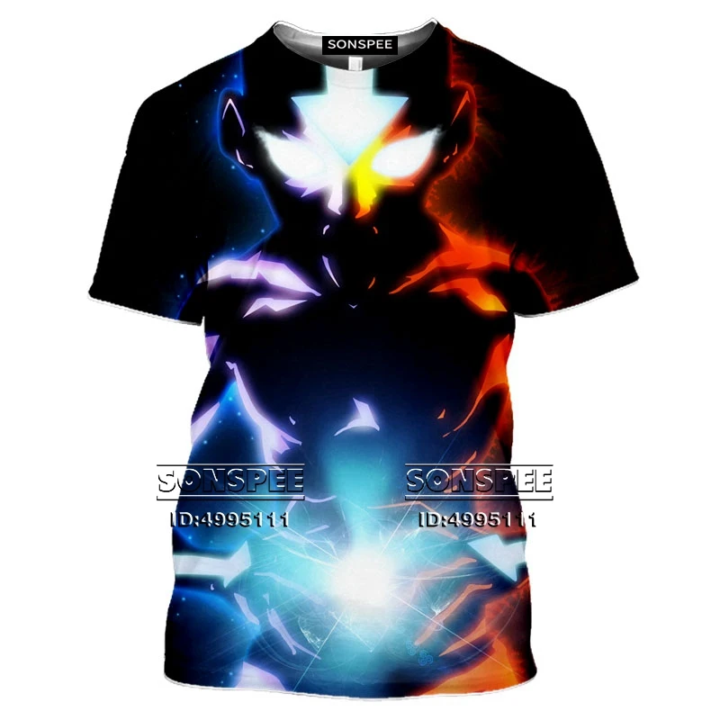 Nové Anime Avatar posledný airbender T shirt Mužov 3D Tlač T-Shirts Ženy Tričko Bežné Krátkym rukávom Letné Hip Hop Oblečenie košele