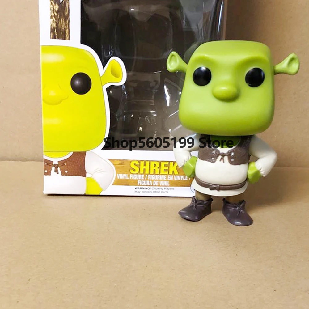 NOVÉ!! Dreamworks Shrek - Shrek s box POP Model Obrázok Zberateľskú Model Hračka pre darček
