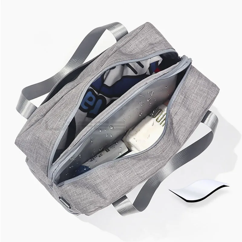 Nové mokré a suché oddelenie taška na cestovanie vodotesný vak oblečenie skladovanie športové tašky plávanie taška prenosná wash bag cationi