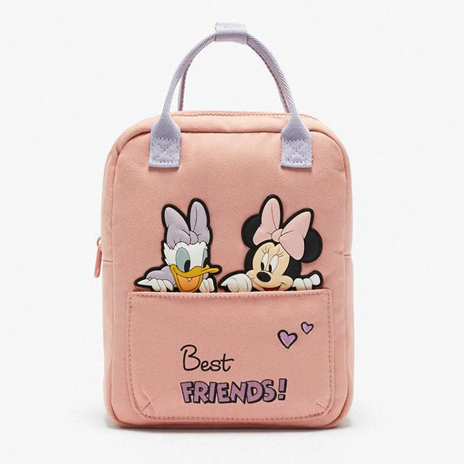 Nové Módne Disney detská taška Mickey Mouse detí Bacpack jar Jeseň Mickey Minnie Mouse vzor batoh Deti Darčeky