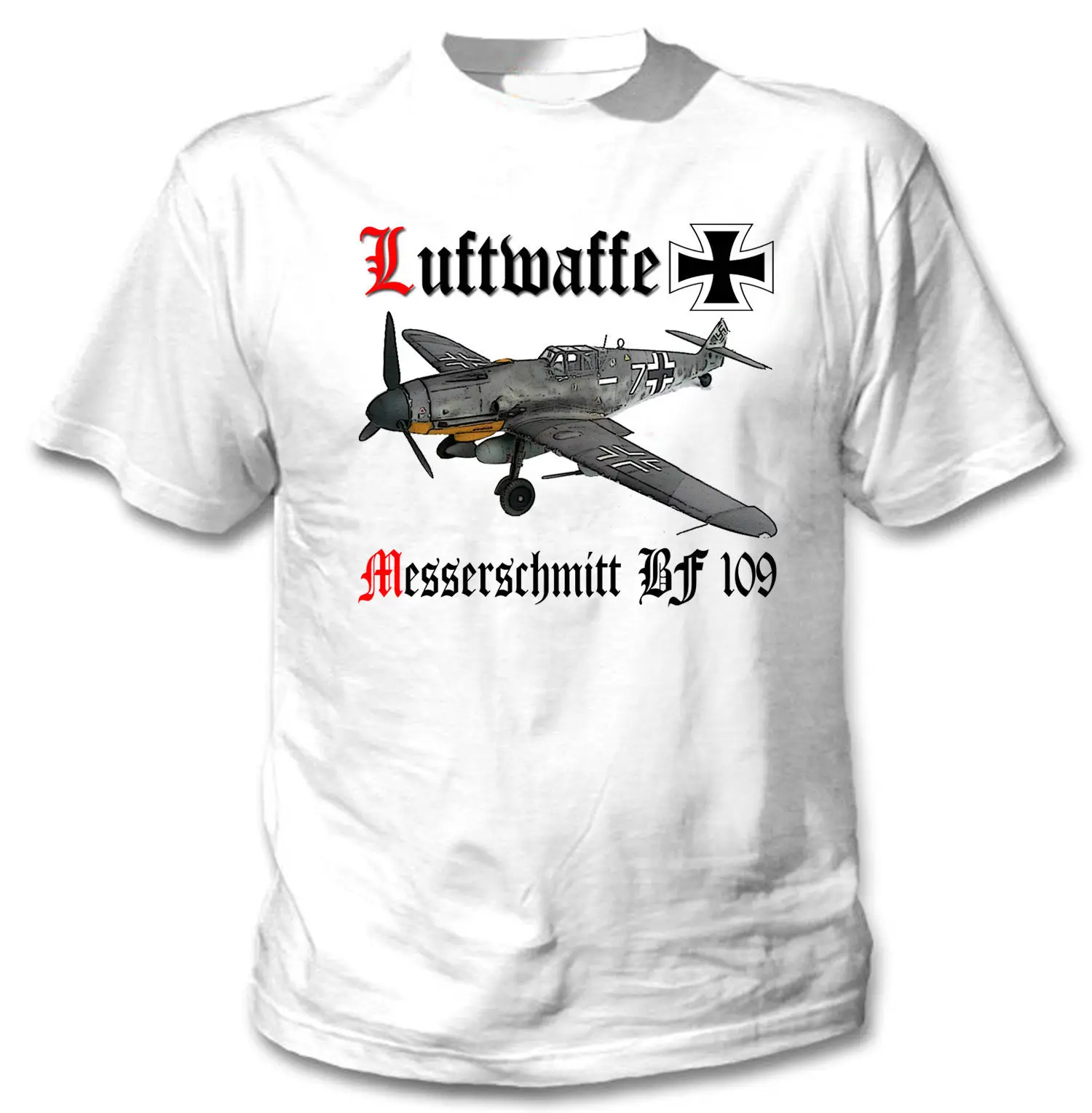 Nové Módne Funny T-shirt Messerschmitt Bf 109 Nemecka v druhej svetovej Vojne T Shirt Nové Úžasné Grafické Tričko Mužov Bavlnené Tričká Topy Harajuku