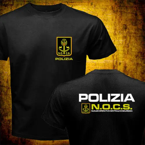Nové Nocs Talianska Polícia Taktické Jednotky Swat Protiteroristickej Špeciálne Force2019 Módne Retro Lete Pánske Print T Shirt Design
