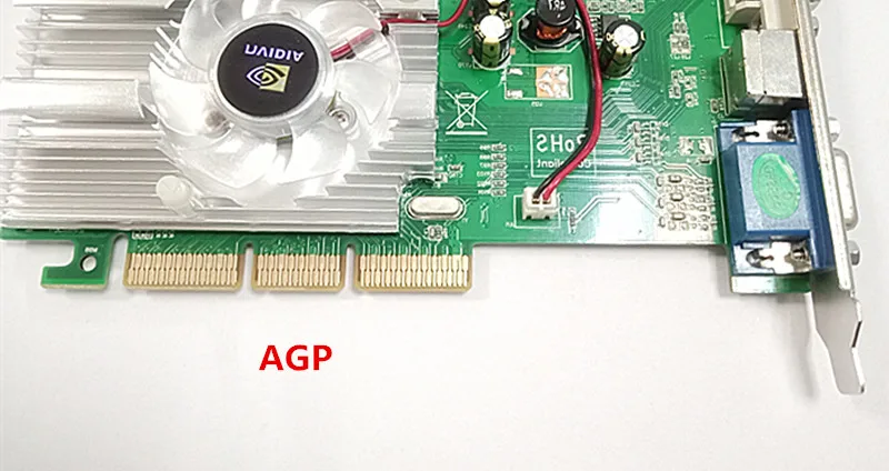 Nové originálne FX5500 256M AGP grafická karta AGP4X 8X upgrade je lepšia, silnejšia ako FX5200 ATI9550