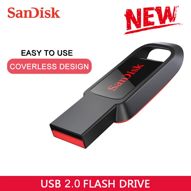 NOVÉ Originálne SanDisk 132gb USB flash Disk 64 gb kl ' úč CZ61 USB 2.0 16gb memory stick 128 gb usb memoria