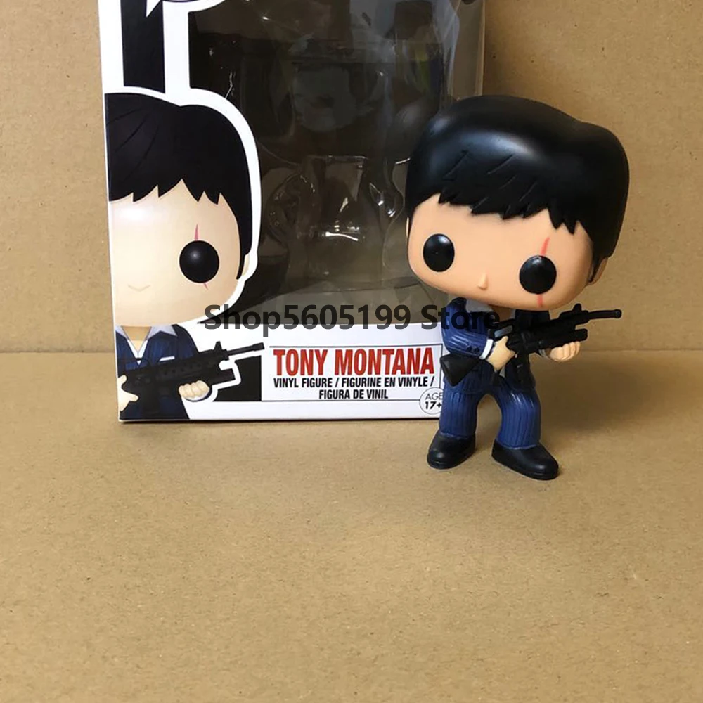 NOVÉ! POP Scarface Tony Montana s box Vinyl Akčné Figúrky Model Hračky pre Deti darček