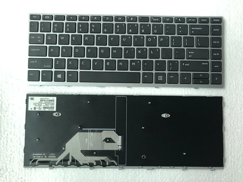Nové PRE HP Probook 430 G5 440 G5 445 G5, Čierna Notebooku, Klávesnice, bez podsvietenia