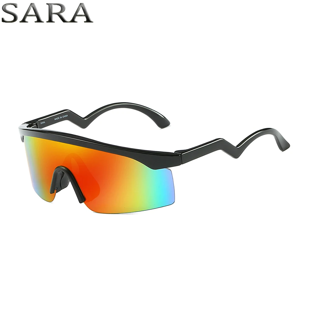 Nové slnečné Okuliare Ženy Vonkajšie Športové Slnečné Okuliare Mužov UV400 Okuliare Zrkadlový Objektív Odtiene gafas de sol S Box