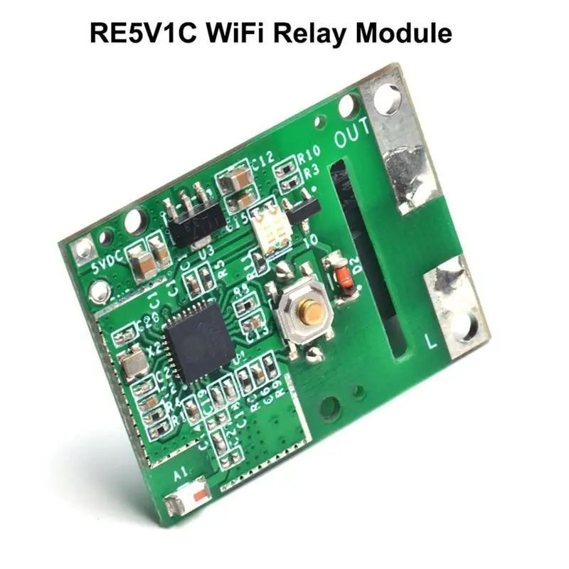 Nové SONOFF RE5V1C 5V DC Wifi Inching Selflock Spínač, Diaľkové Ovládanie bezpotenciálové kontakty Relé Modul