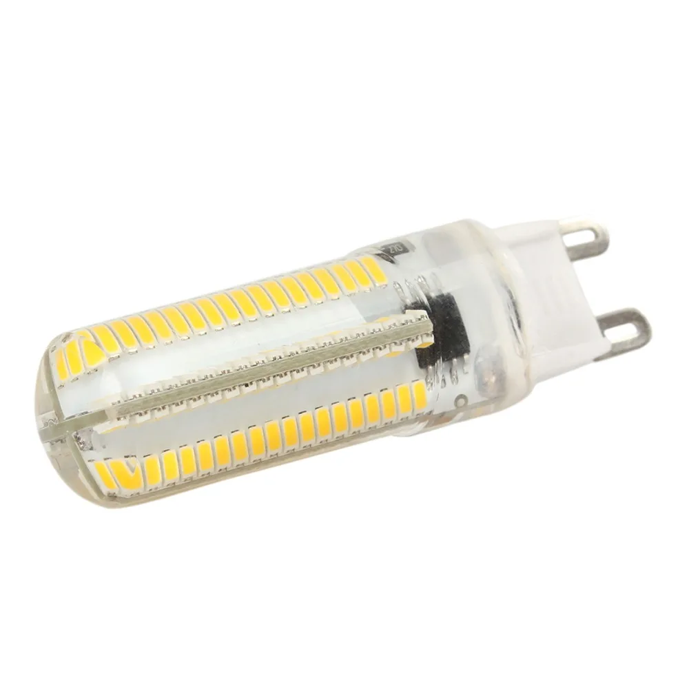 Nové Stmievateľné LED žiarovky 10W G9 SMD 3014 152 Led Droplight Silikónové Telo Žiarovky AC 220V 110V, Krištáľové Lustre svetlo 5 ks/veľa