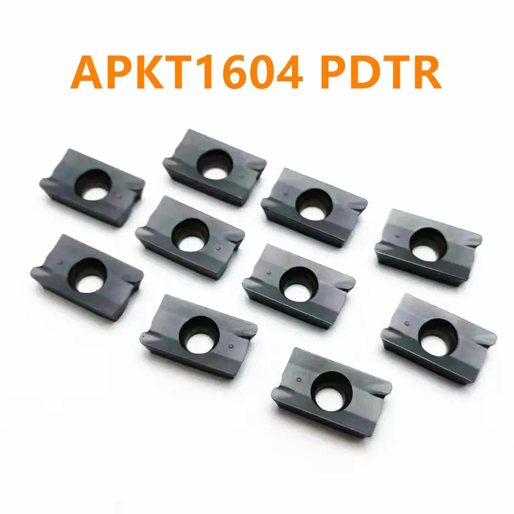 Nové sústruh nástroj APKT1604 PDTR vysoká kvalita vnútorného kolo kovov sústruženie čepeľ CNC stroj časti karbidu nástroje na frézovanie