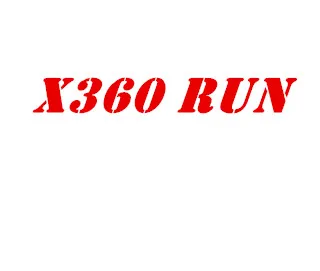 Nové X360run X360&run X360 a spustiť v1.0 v1.1 žltá červená