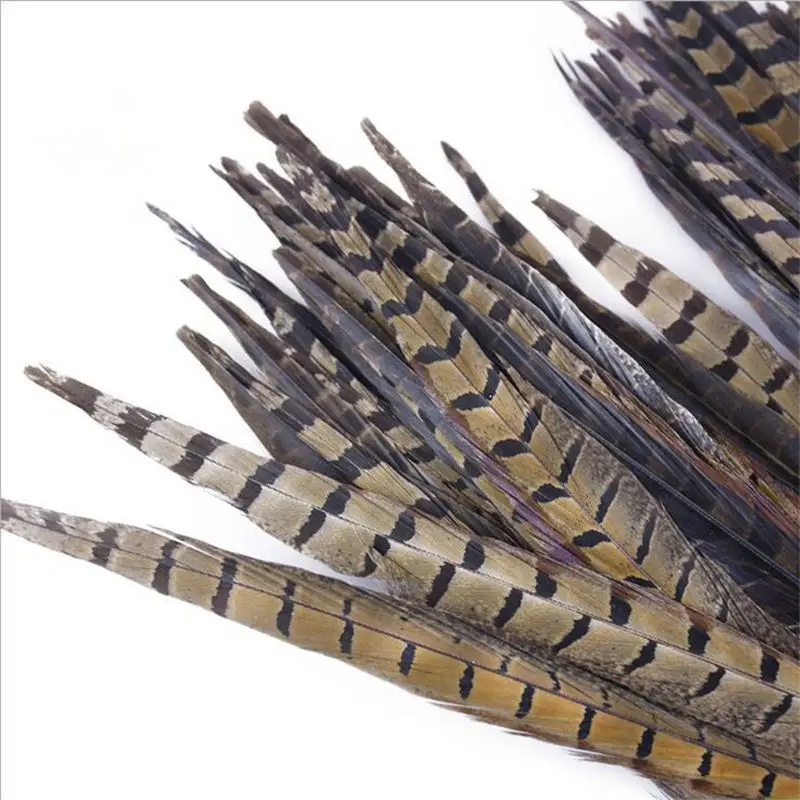 Nový 10-100ks/veľa Prírodných Ringneck Bažant/Kuracie Chvost Feather45-50 cm Diy turecko perie pre remeslá Svadobné dekorácie plumas