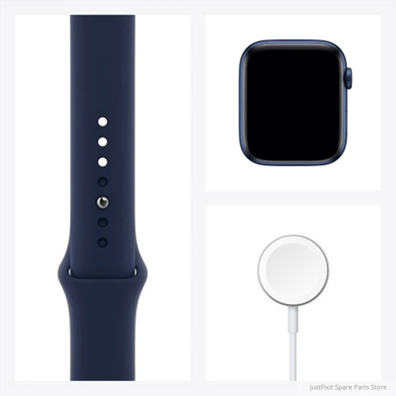 Nový Apple Hodinky Série 6 GPS + Cellular 40 MM/44 MM Hliníkový Prípade s 5 Farieb Šport Kapela Diaľkové Smartwatch LTE iwatch 6