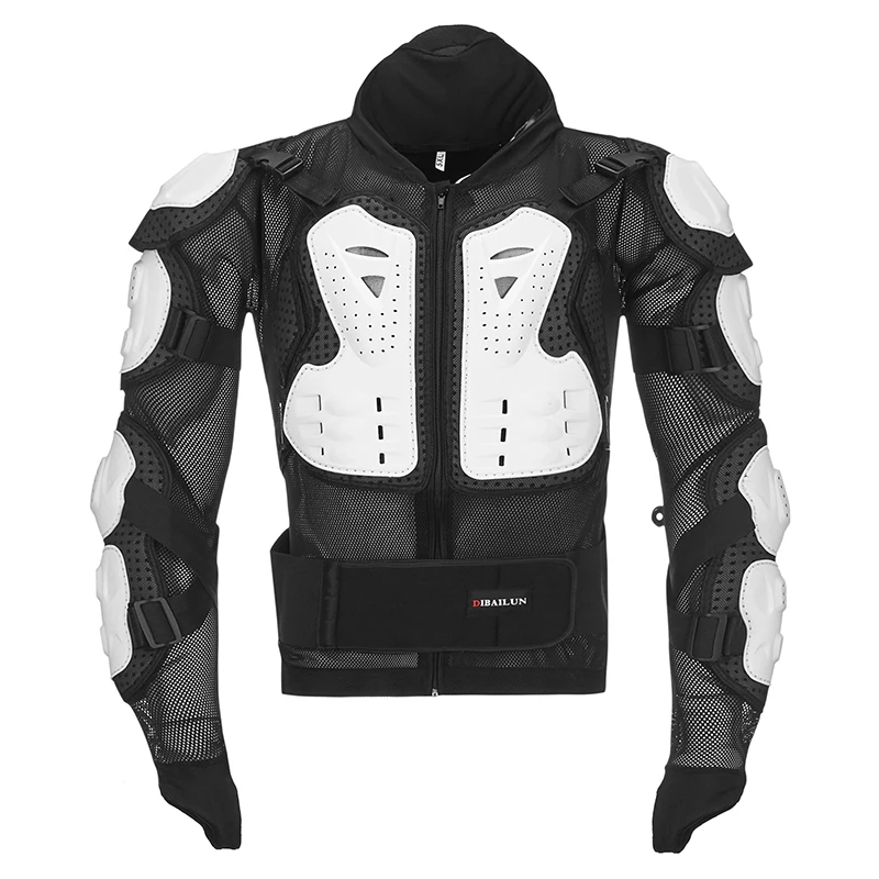NOVÝ Motocykel celého tela Brnenie bunda motocross Závodné profesionálne bundy Brnenie nohavice chrbtice, ochranné ochranného plášťa