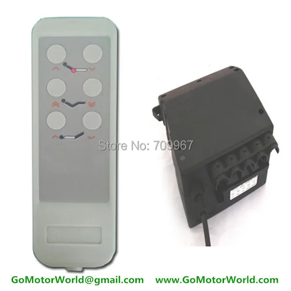 Nový Ovládací box systém kontroly 110-240V AC input 12 alebo 24V DC výstup s drôtom slúchadlo pre homecare posteľ elektrické posteľ