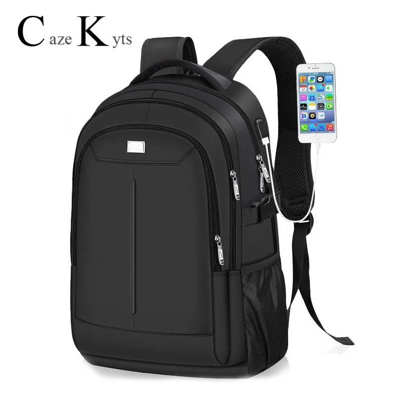 Nový Príchod Business Počítač Školské tašky Cestovné Muži Ženy USB Nabíjanie, Vodotesná Laptop Backpack