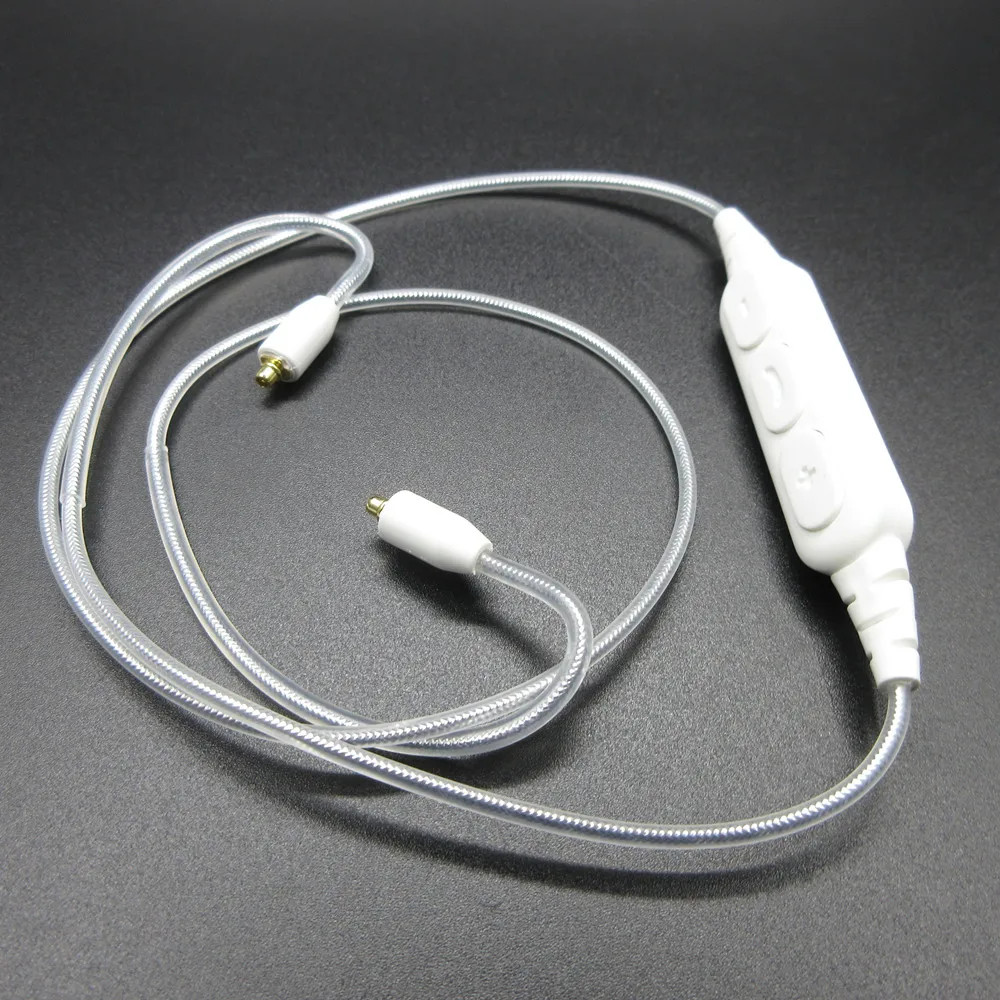 Nový Príchod Pocínovaného medeného drôtu Náhradné Bezdrôtové Bluetooth 4.1 Kábel MMCX upgrad kábel Pre Shure SE215/315/535/846/UE900